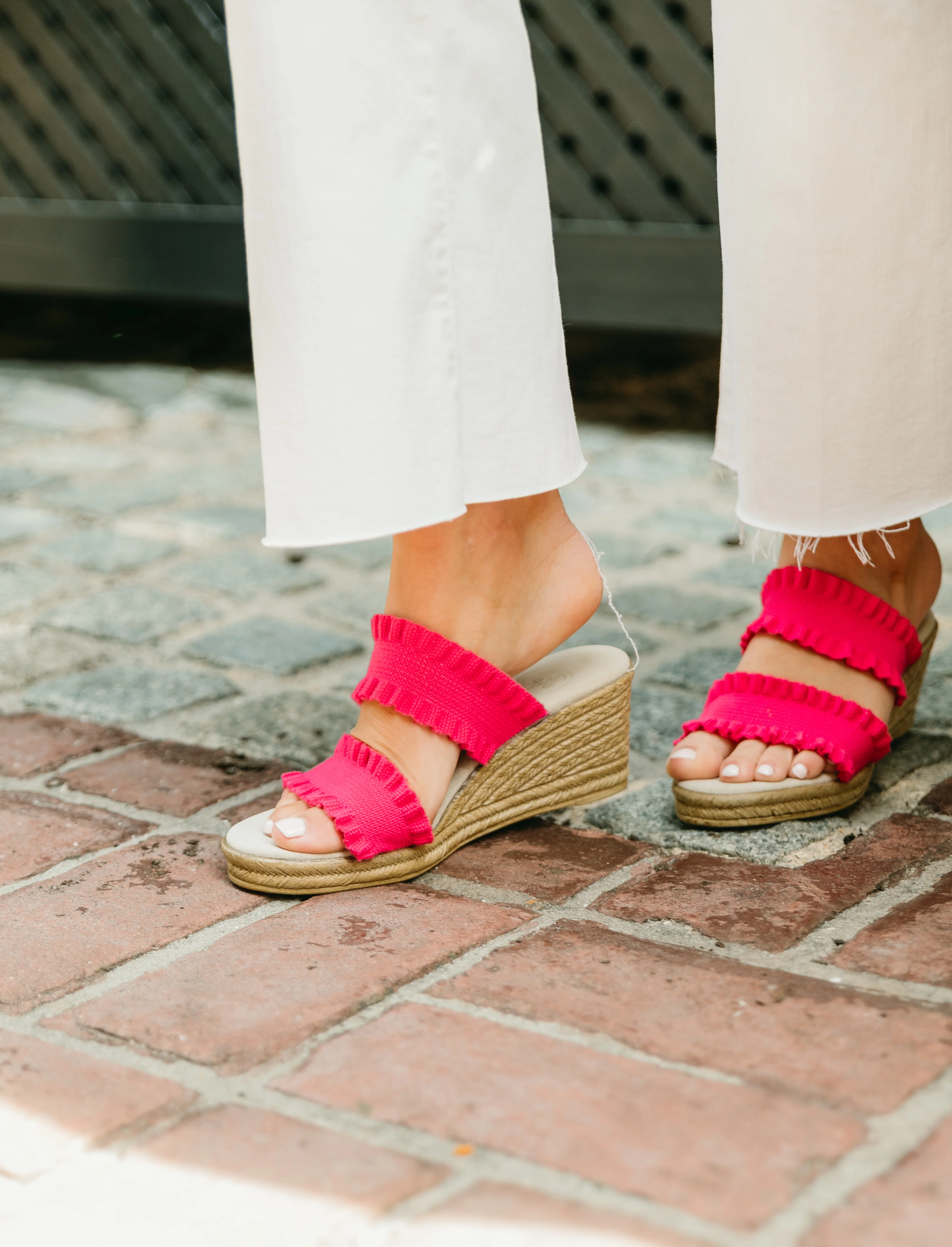 Dorset Backless Wedge Sandal - Image 22