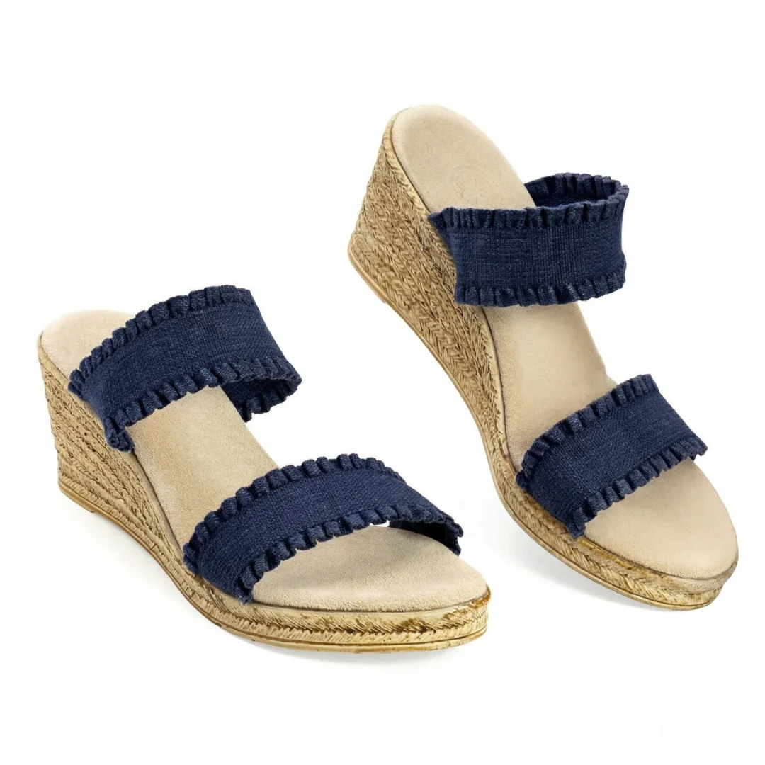 Dorset Backless Wedge Sandal - Image 23