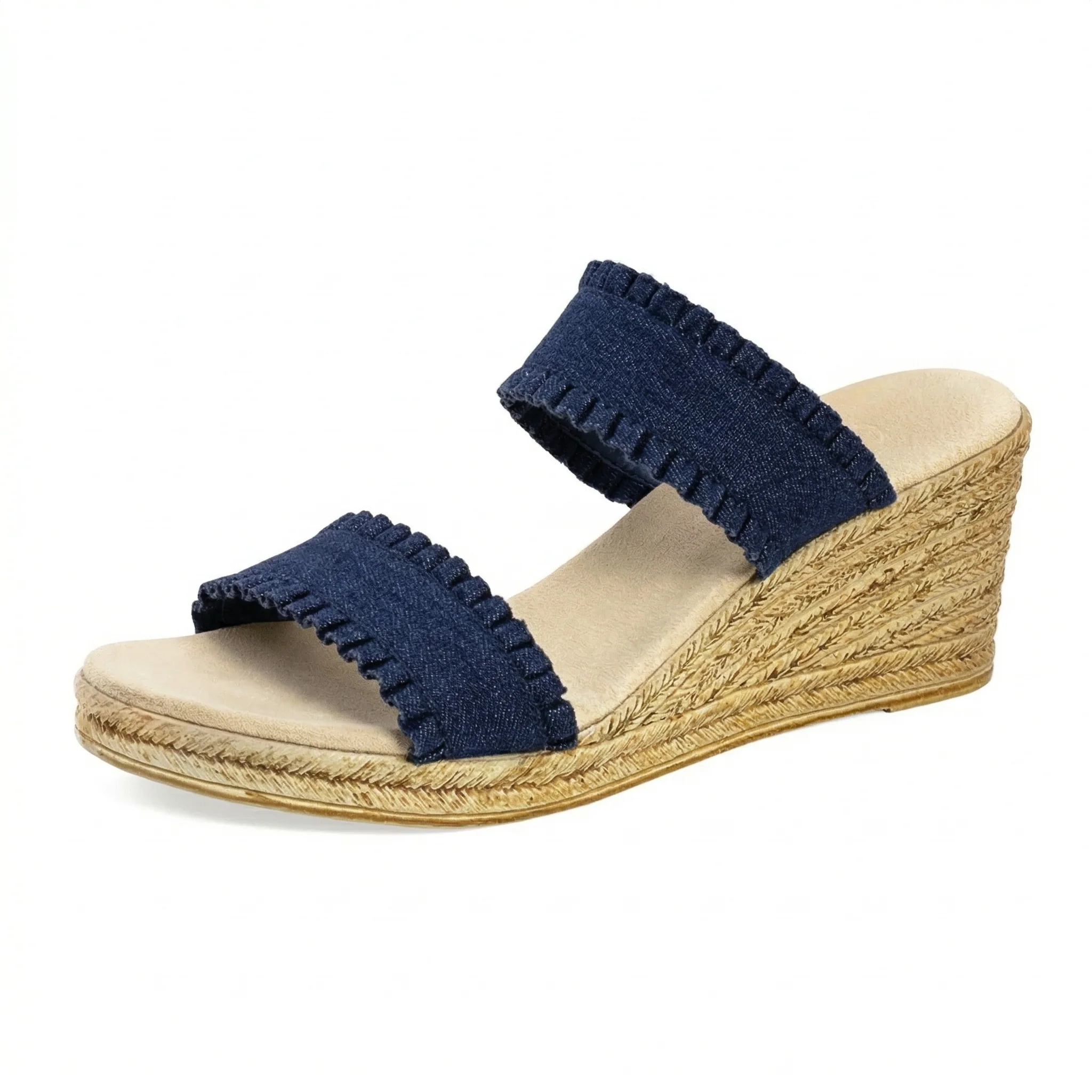 Dorset Backless Wedge Sandal - Image 24