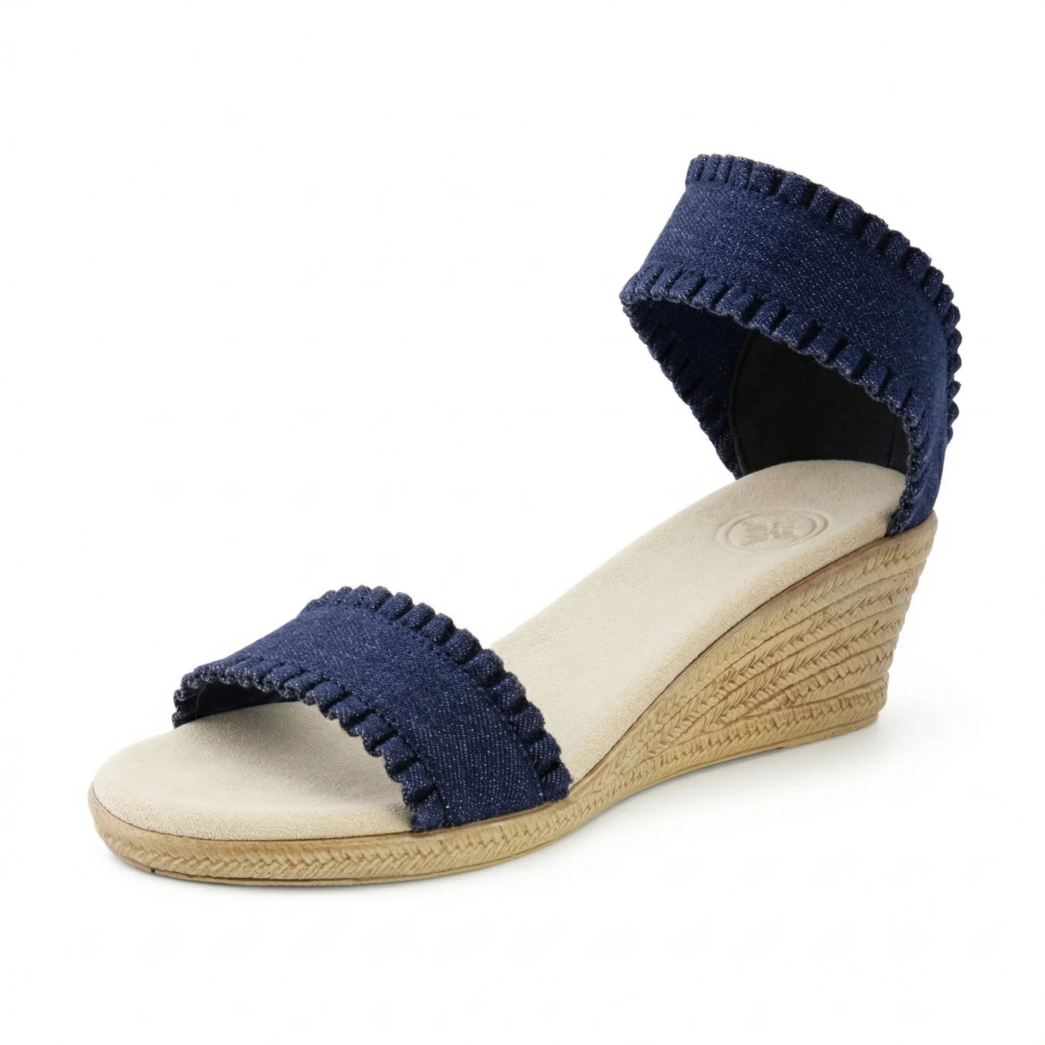 Mana Ruffle Wedge Sandal - Image 14