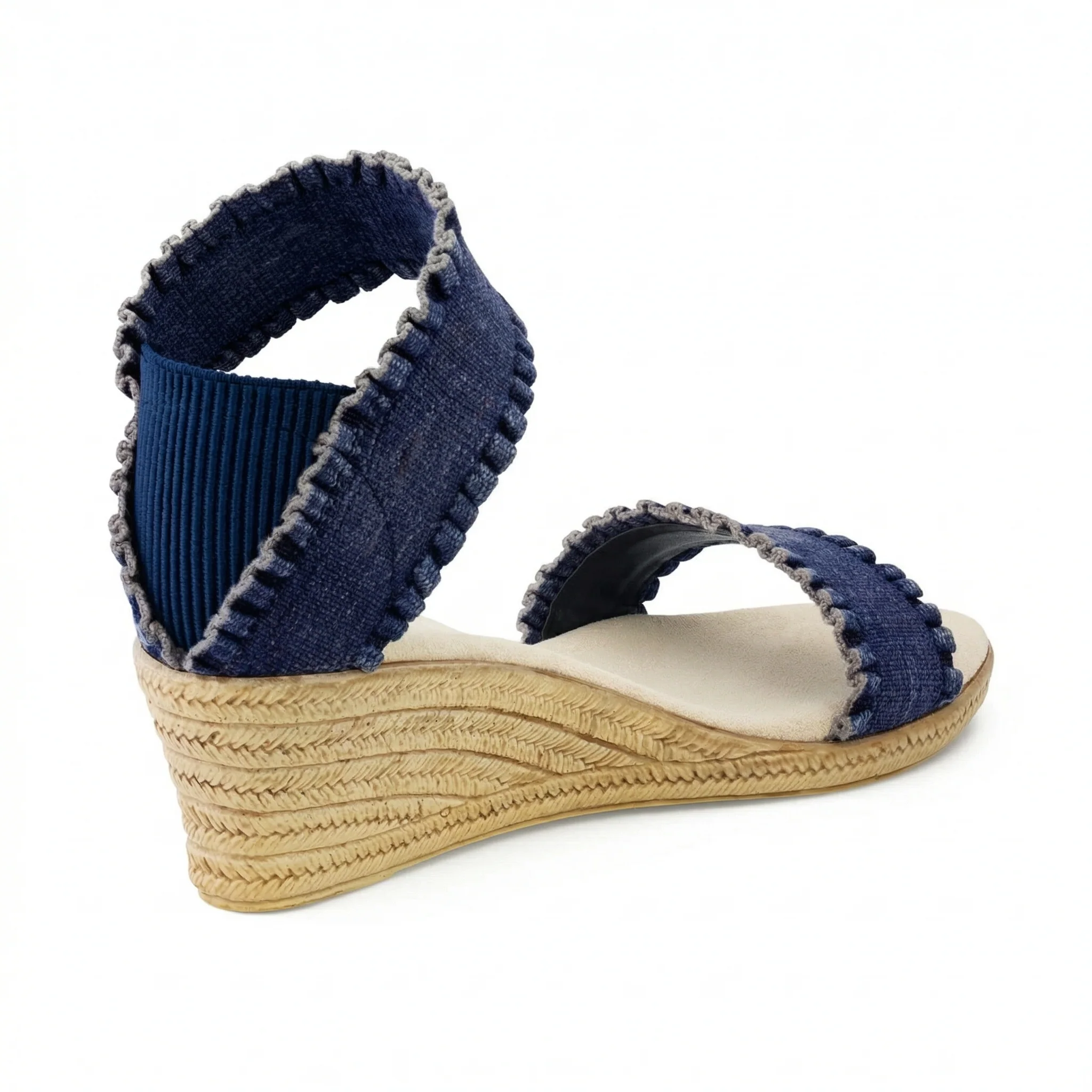 Mana Ruffle Wedge Sandal - Image 16